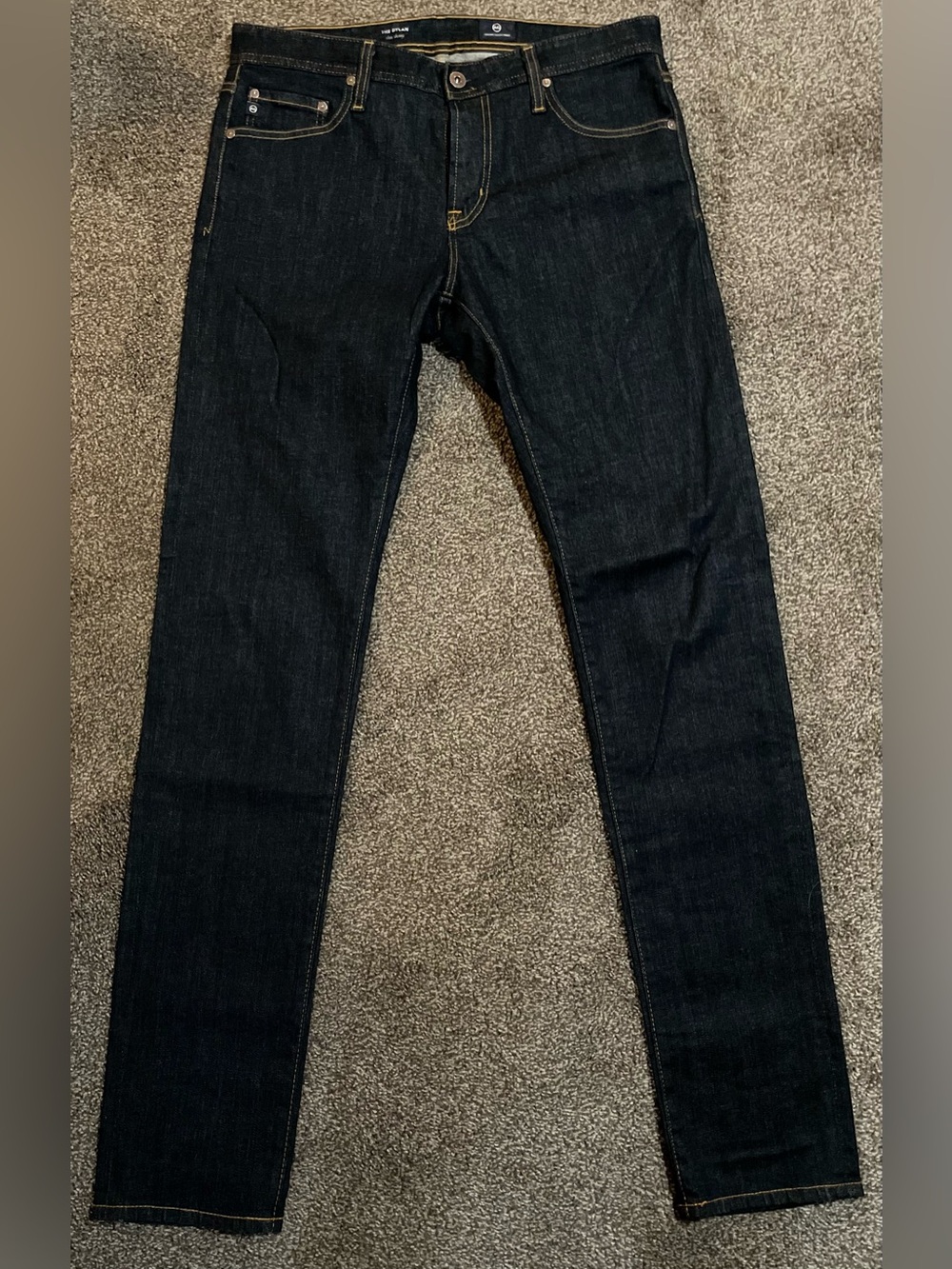 Ag Adriano Goldschmied Men's Skinny Jeans - Dark Indigo